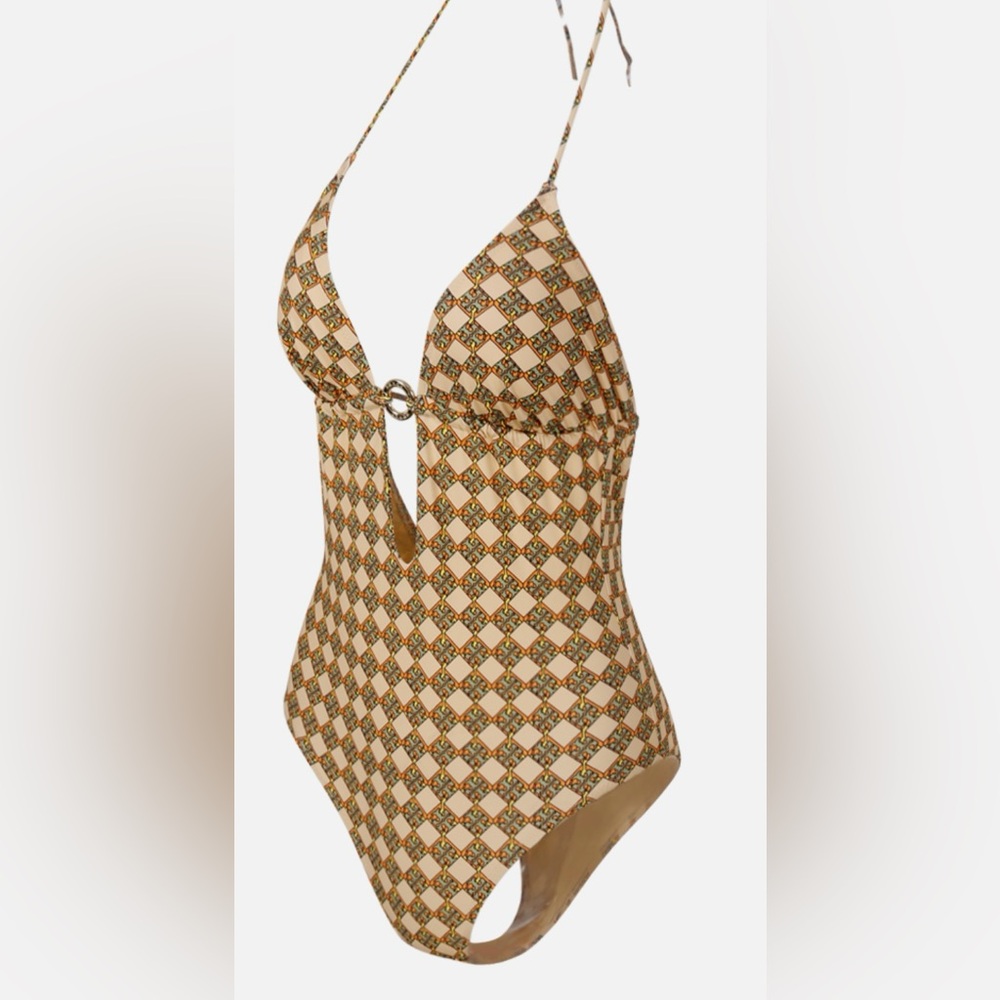Tory Burch ring holder swim one piece XL